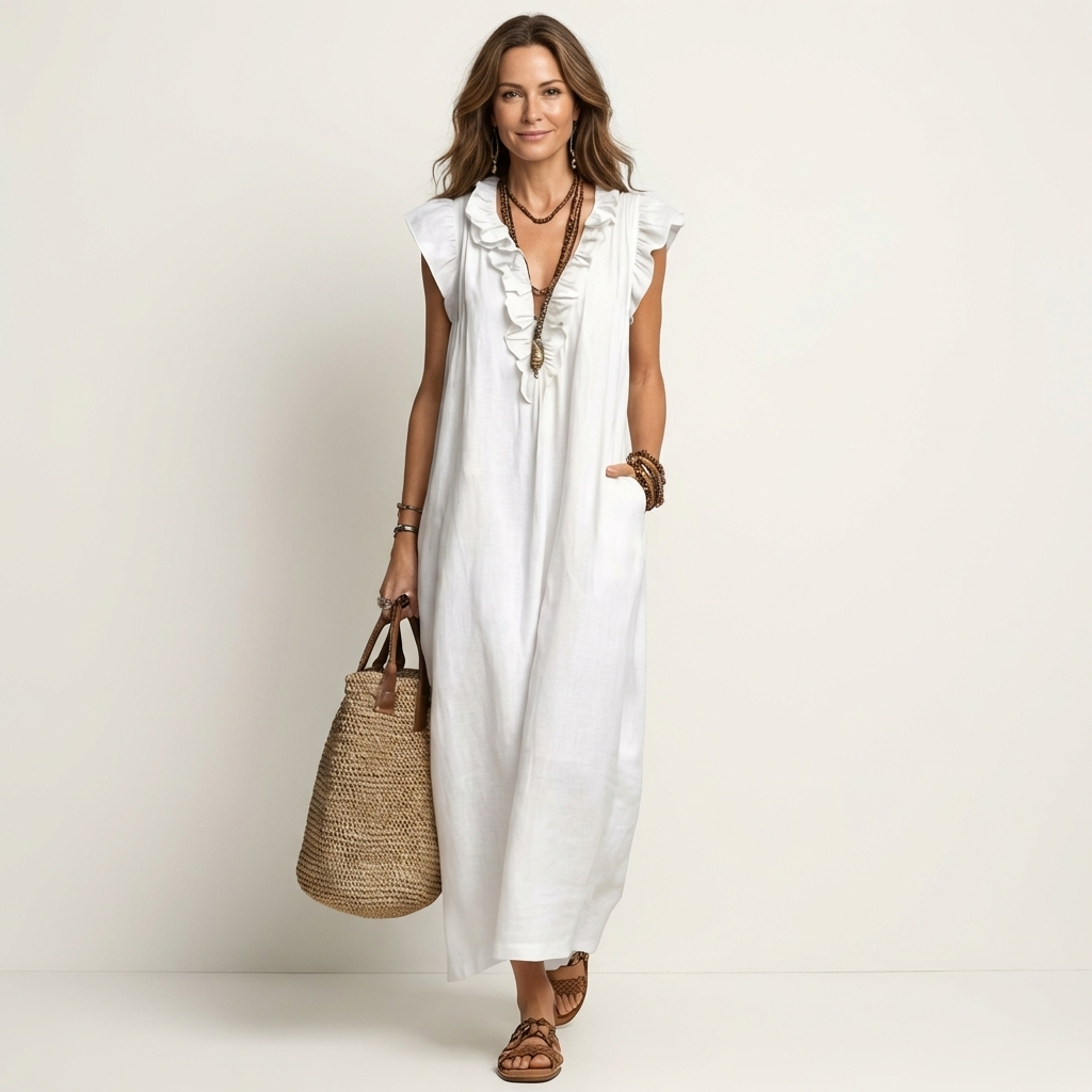 MÁIRÉAD FLOWING MAXI DRESS