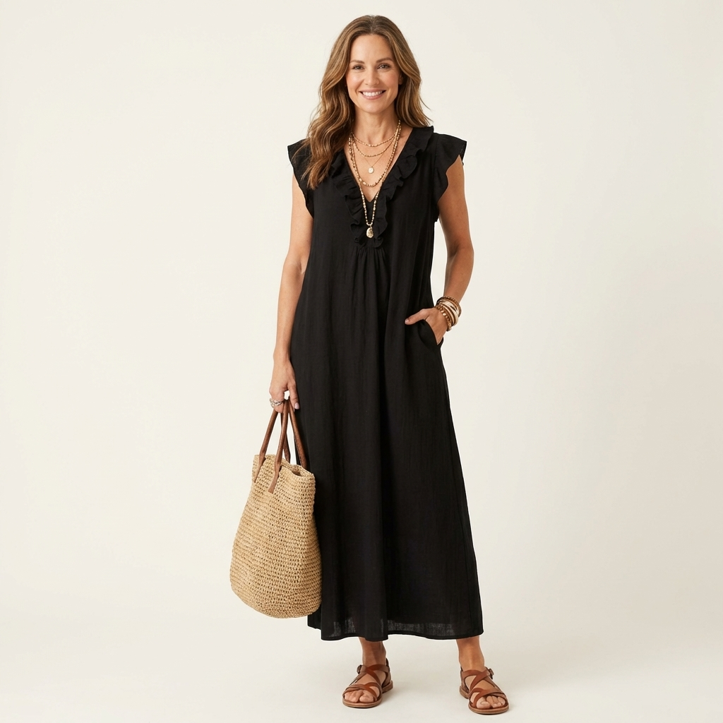 MÁIRÉAD FLOWING MAXI DRESS