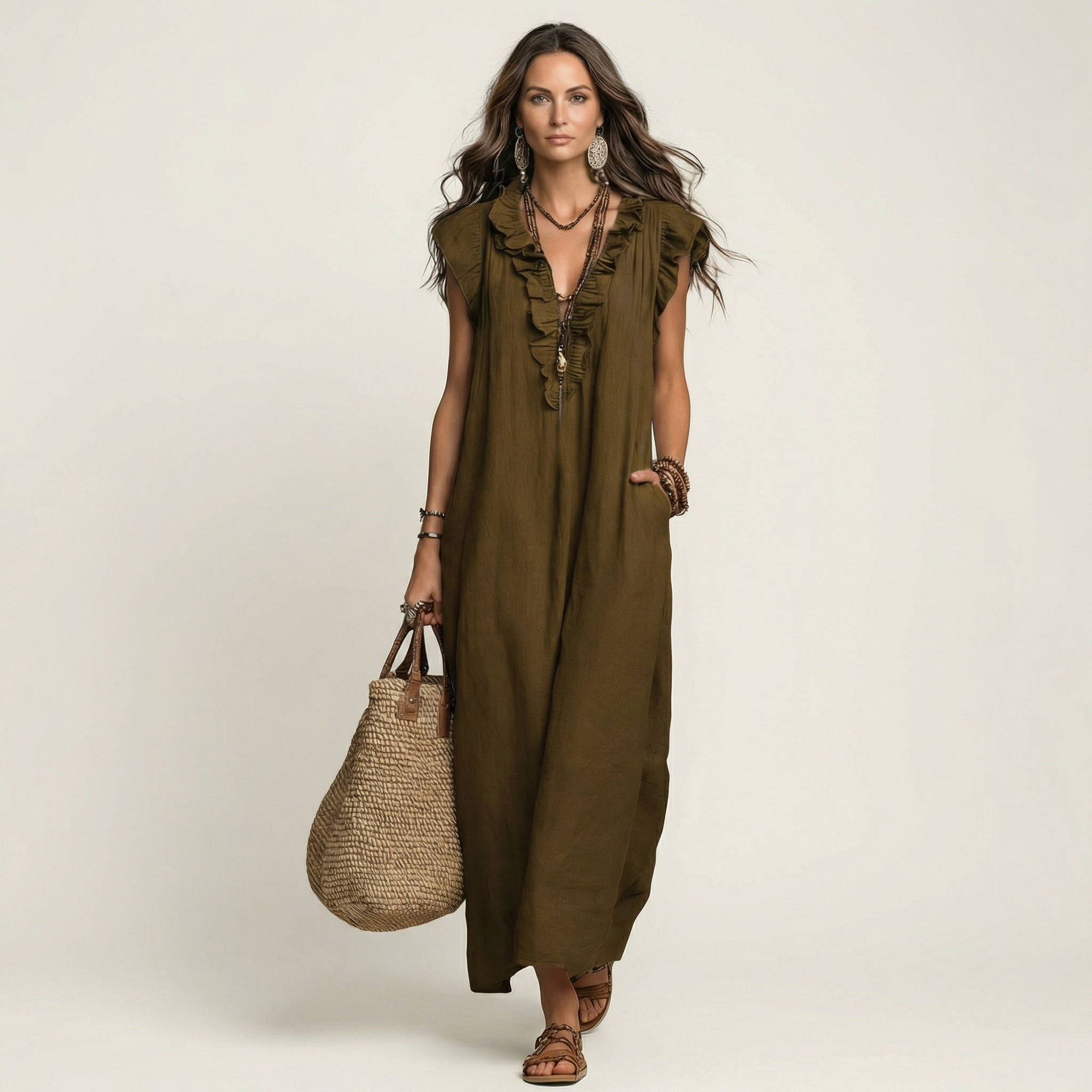 MÁIRÉAD FLOWING MAXI DRESS