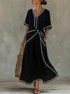 EMILY | ELEGANT DRAPED DRESS