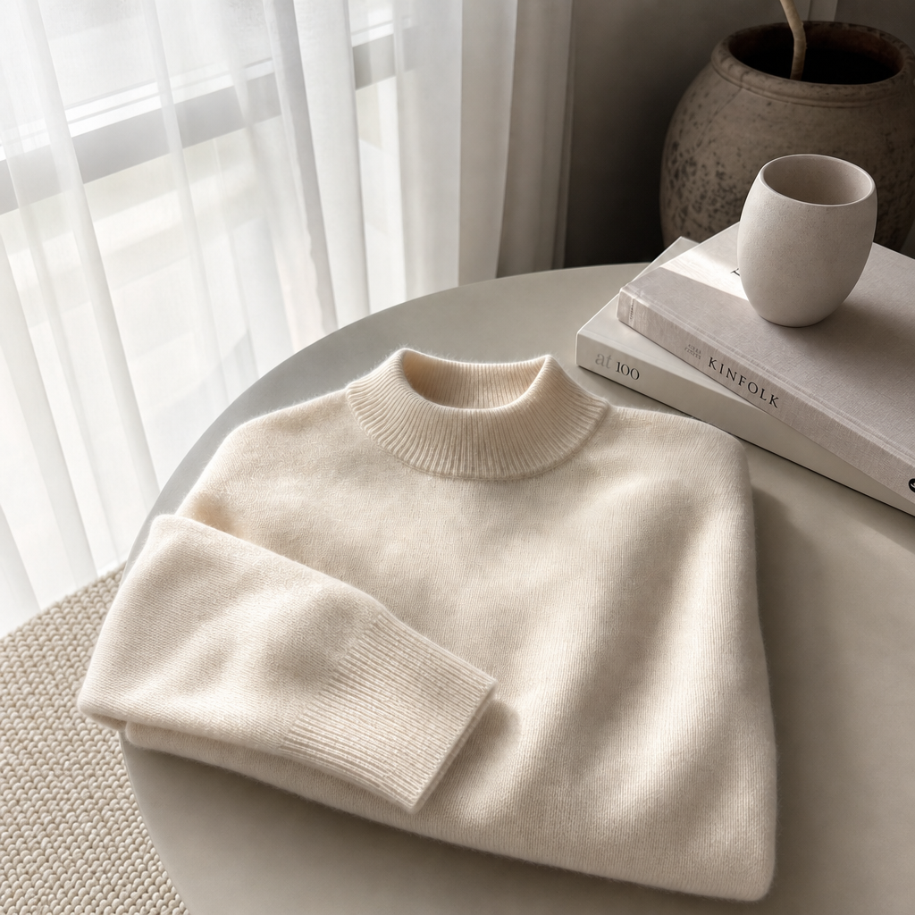 BEATRICE | SOFT MOCK NECK JUMPER