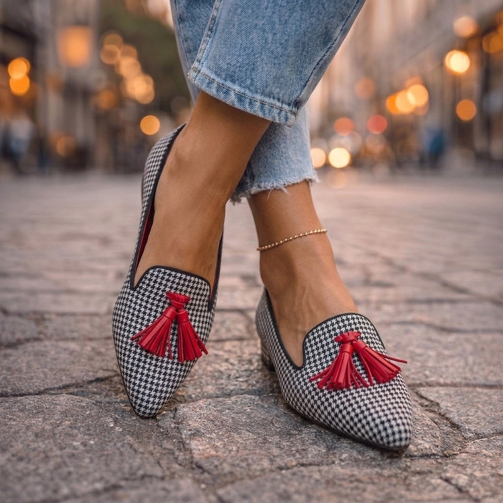 NIAMH | POINTED SLIP-ON FLATS