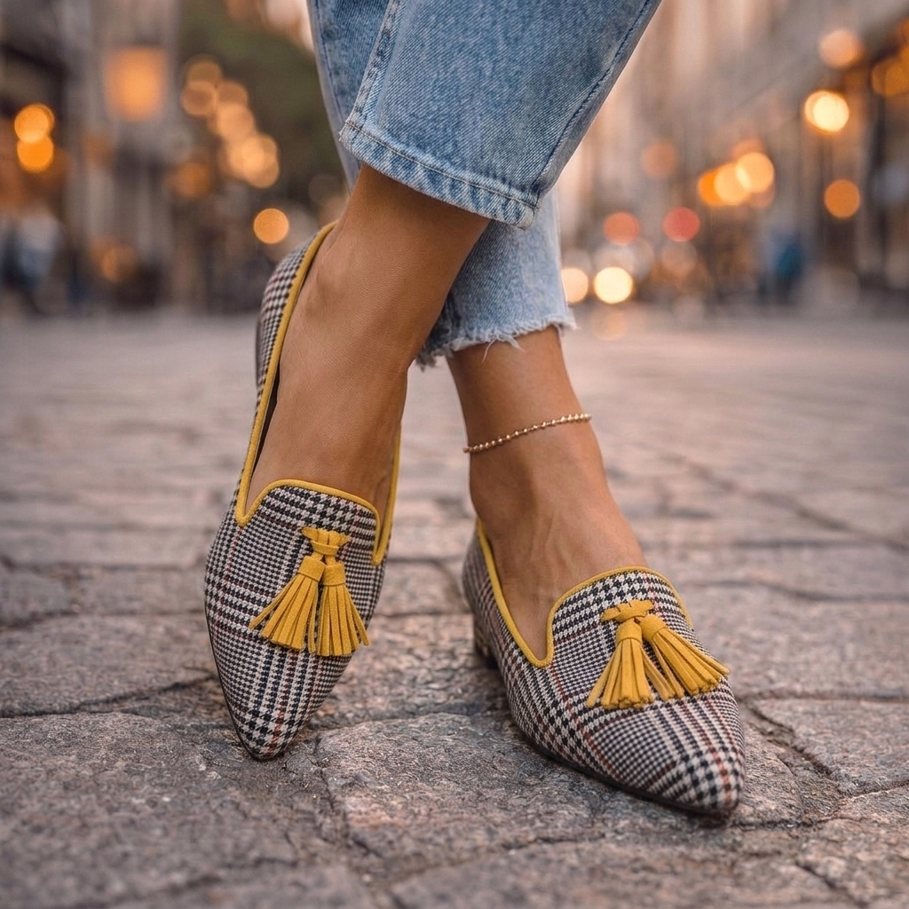 NIAMH | POINTED SLIP-ON FLATS