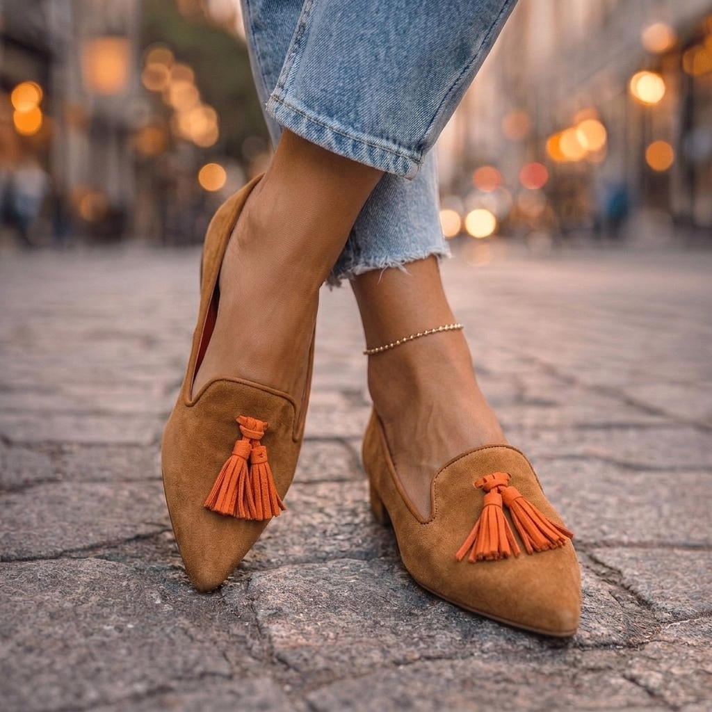 NIAMH | POINTED SLIP-ON FLATS