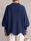 NIAMH | OVERSIZED COLLARED CARDIGAN
