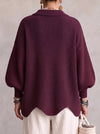 NIAMH | OVERSIZED COLLARED CARDIGAN