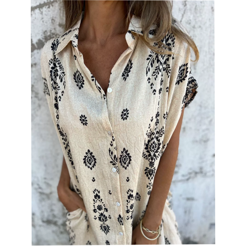 Emmeline | Printed Pocket Dress