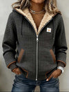 CIARA | SHERPA LINED QUILTED JACKET